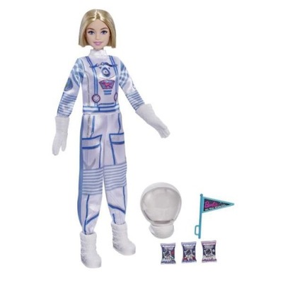 BARBIE LALKA KARIERA DELUXE ASTRONAUTKA MATTEL