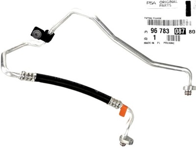 Шланг кондиціонера c3 ii ds3 c4 cactus 208 2008 фото №1