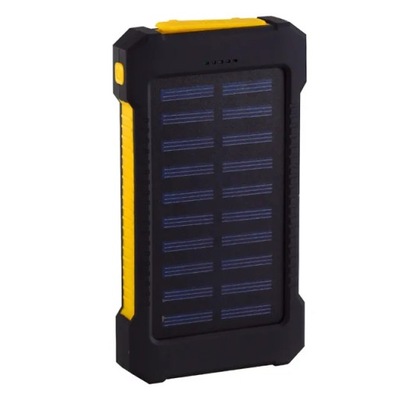 SOLAR POWER BANK ВОДОЗАХИЩЕНА 20000MAH ЗАРЯДКА СОНЦЕЗАХАСТНИЙ PORTY USB ~4792