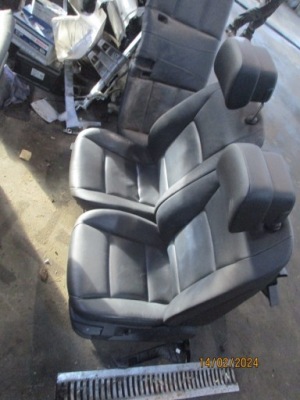 Сидіння заднє сидіння обшивки шкіра з підігрівом bmw f10 фото №1