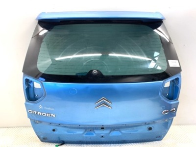 Крышка багажника задняя citroen c4 picasso i minivan 06-15 лак błękit фото №1