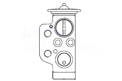 DELPHI КЛАПАН РАСШИРИТЕЛЬНЫЙ КОНДИЦИОНЕРА VW TOUAREG 3.0D-4.2D 01.10-03.18