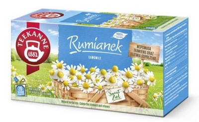 TEEKANNE Ziołowe Rumianek 20tb