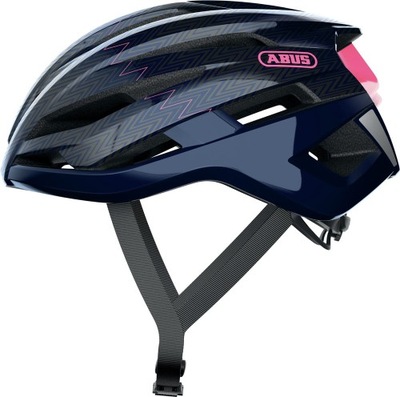 Kask ABUS Stormchaser Zigzag Blue S