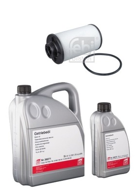 SET REPLACEMENT OILS IN DSG DQ250 6L GIFT  