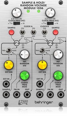 Behringer 1036 SAMPLE/HOLD/RANDOM VOLTAG - Moduł syntezatora modularnego