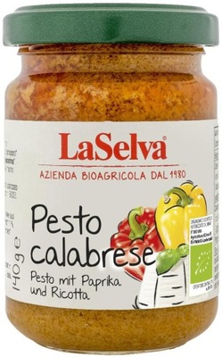 Pesto paprykowe z serem ricotta 140g BIO