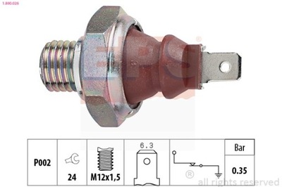 SENSOR PRESSURE OILS BMW 3/5/7 1-800-026  