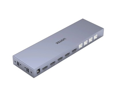 Unitek Przełącznik KVM 4K HDMI 2.0 4-in 1-out USB