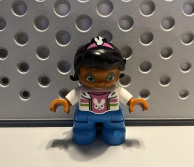 DS Lego Duplo figurka dziewczynka klróliczek