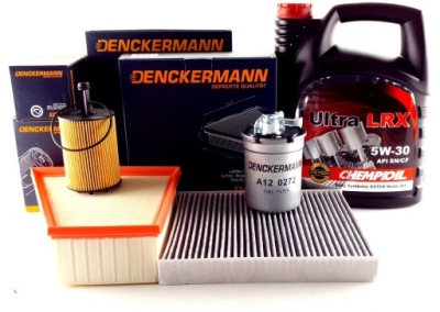 Фільтри + олія 5w30 skoda fabia ii roomster 1.9tdi фото №1