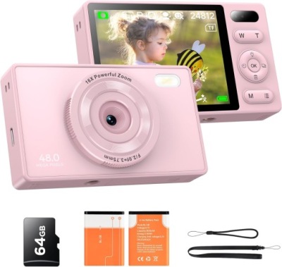 Aparat cyfrowy dla dzieci 48MP