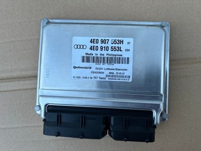 CONTROL UNIT SUSPENSION AUDI A8 D3 4E0907553H 4E0910553L  