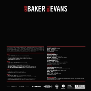 WINYL Chet & Bill Evans Baker Complete Recordings