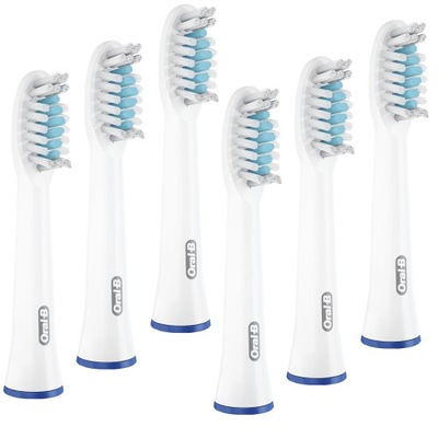 Końcówki do Szczoteczki Oral-B Pulsonic Sensi 6szt