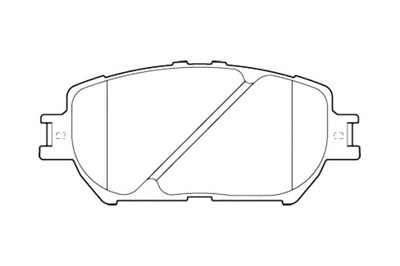 VALEO КОЛОДКИ ТОРМОЗНЫЕ TOYOTA CAMRY 01-04 ПЕРЕД