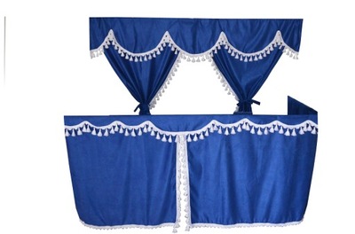 Шторы шторы tir - scania do 2017 r +крюки фото №1