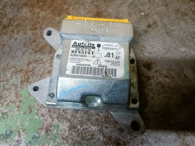 Блок управления подушка безопасности renault espace iv lift 8200412023 фото №1
