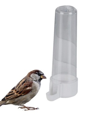 Plastikowe butelkowe poidełko dla ptaków małe