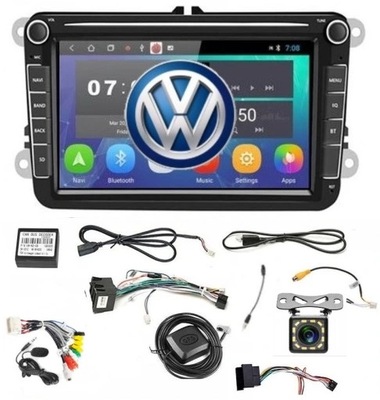 РАДИО 2 DIN ANDROID VW GOLF V VI 6 VW PASSAT B6 B7 PASSAT TIGUAN TOURAN фото