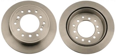 2 x диск тормозная trw df4484 фото №1