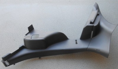 Nissan micra k14 17- защита стойка порог задняя фото №1