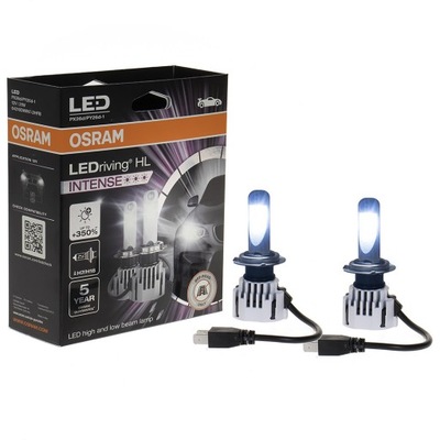 OSRAM LUCES DIODO LUMINOSO LED H7 12V 21W HL INTENSE  