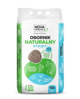 NAWÓZ NATURALNY OBORNIK GRANULOWANY BYDLĘCY 3kg 5L