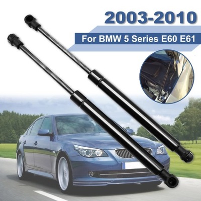 Pair Bonnet Struts For BMW E60 E61 520i 525i 530i 535i 540i 04-10 Fr~67170 фото