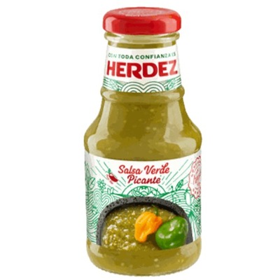 Pikantny zielony Sos - Salsa verde picante 430g HERDEZ