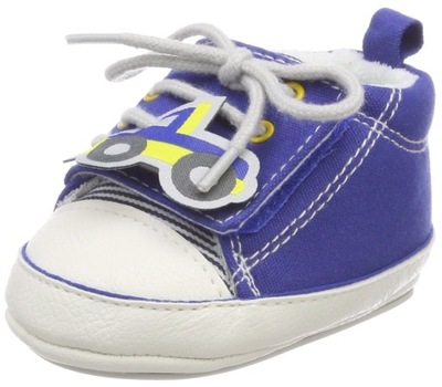 Sterntaler Buciki dla chłopców 22 EU niebieski niechodki buty
