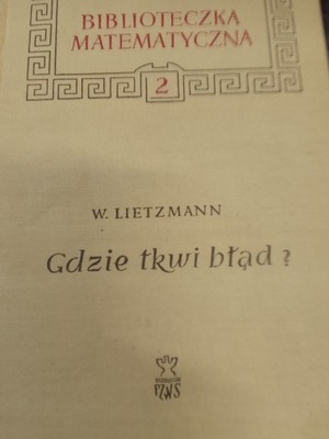 Lietzmann GDZIE TKWI BŁĄD