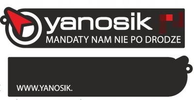 WYJATKOWY COLGANTE CON LOGOTIPO YANOSIK PERFECTO PARA XS/GTR  