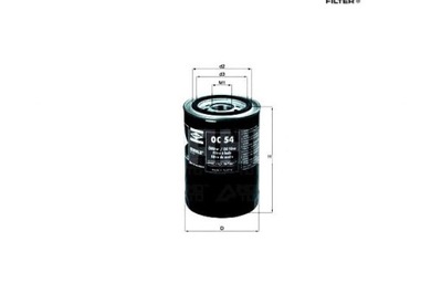 Knecht фильтр масла porsche 911 911 speedster 911 t фото №1