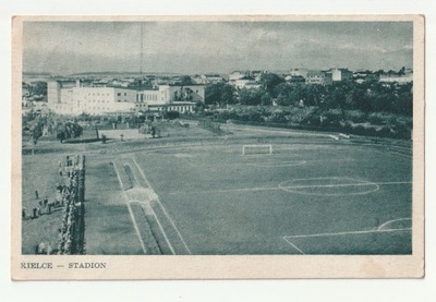 KIELCE - stadion. Fot.: E. FALKOWSKI. 1952.