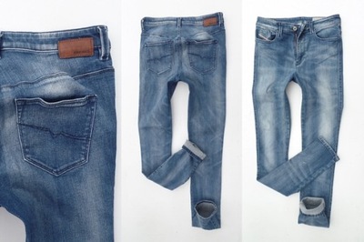 DIESEL SKINNY STRETCH JAK NOWE roz 27/34