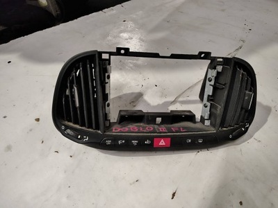 Рамка панелі радіо 07356673070 fiat doblo 2 ii fl lift фото №1