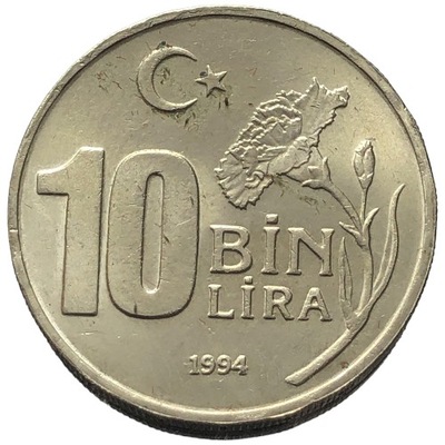 79788. Turcja - 10.000 lir - 1994r.