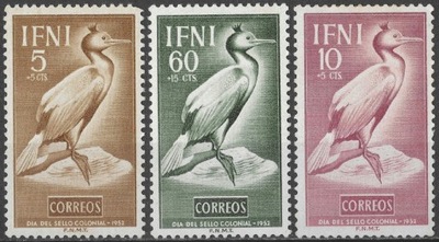 Ifni - fauna,ptaki* (1952) SW 82-84