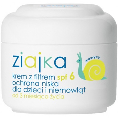 Ziaja Krem z filtrem SPF 6 dla dzieci i niemowląt