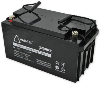 Smart line 12v/65ah - аккумулятор sl12-65, żywotność 3-5 lat фото №1