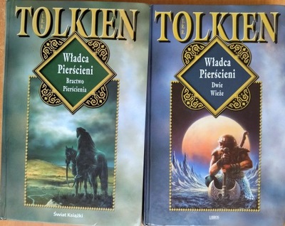 Władca Pierścieni Tolkien Dwie Wieże + Bractwo