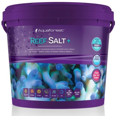 AQUAFOREST Reef Salt+ 22kg Dla wymagających korali