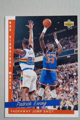 Karty NBA ** Insert * PATRICK EWING * Knicks