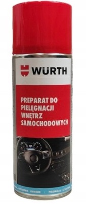 Wurth 08902221 Preparat do pielęgnacji wnętrz 400ml COCKPIT SPRAY 400ML