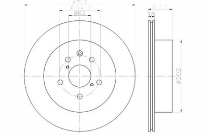 Textar 92148003 диск гальмівна фото №1