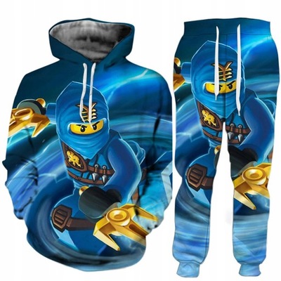 DRES 3D NINJAGO LLOYD BLUZA SPODNIE ROZMIARY WZORY