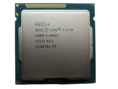 Intel Core i7-3770 (3,4GHz) Turbo 3,9GHz LGA1155