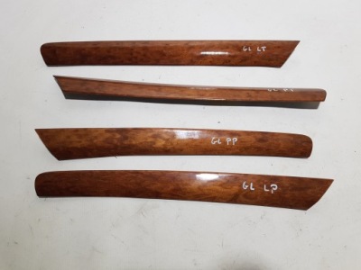 Mercedes ml w164 gl x164 drewno декоры накладки дверь комплект фото №1