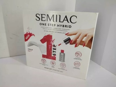 ZESTAW SEMILAC ONE STEP HYBRID DO MANICURE HYBRYDOWEGO